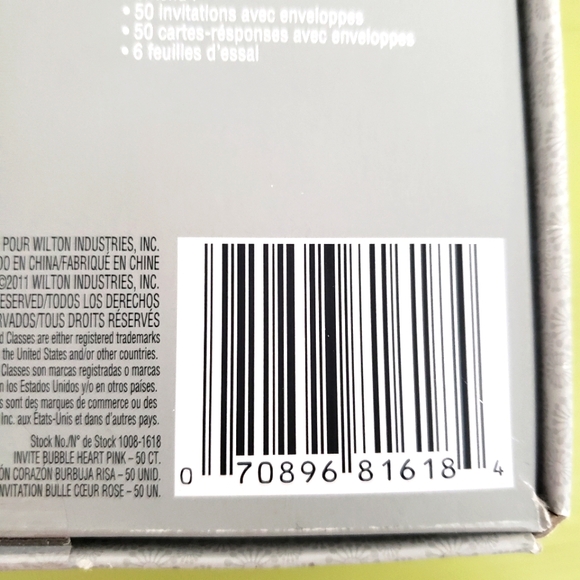 DIY Wilton Wedding Invitation Kit - Picture 3 of 4